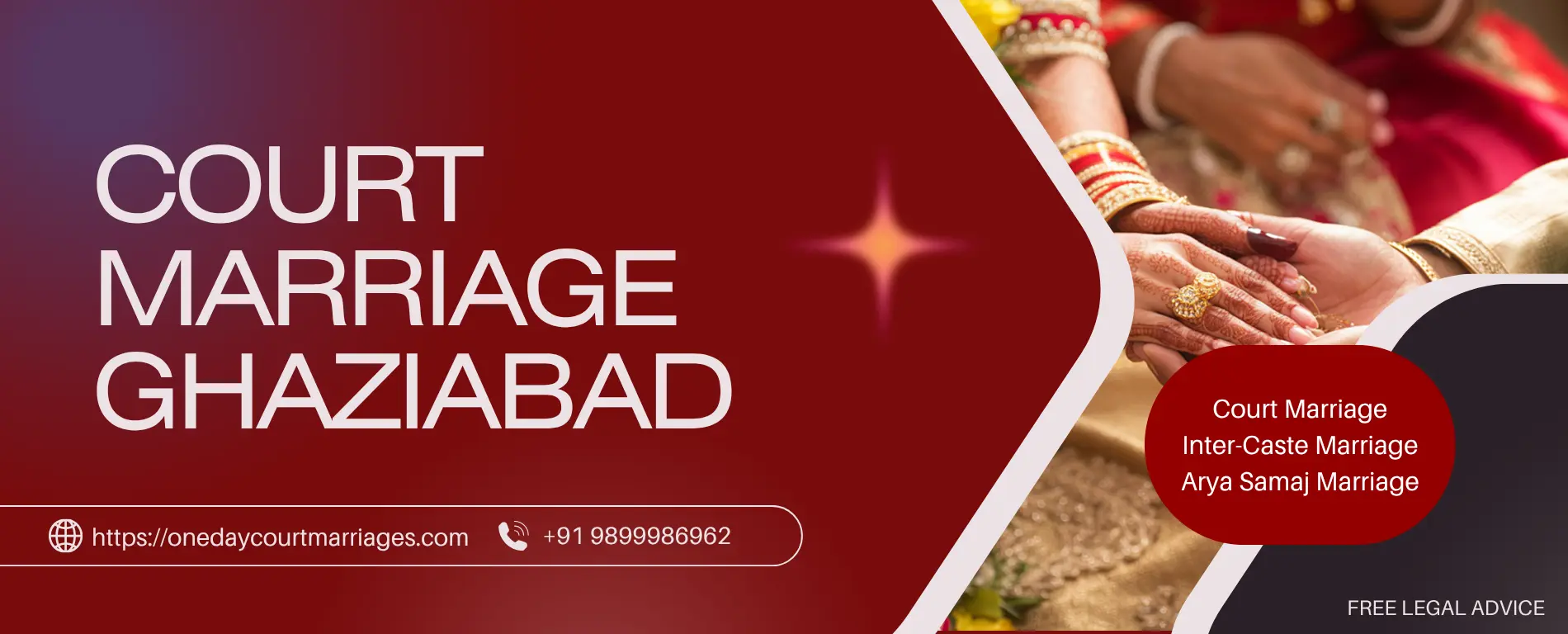 Same Day Court Marriage in Ghaziabad